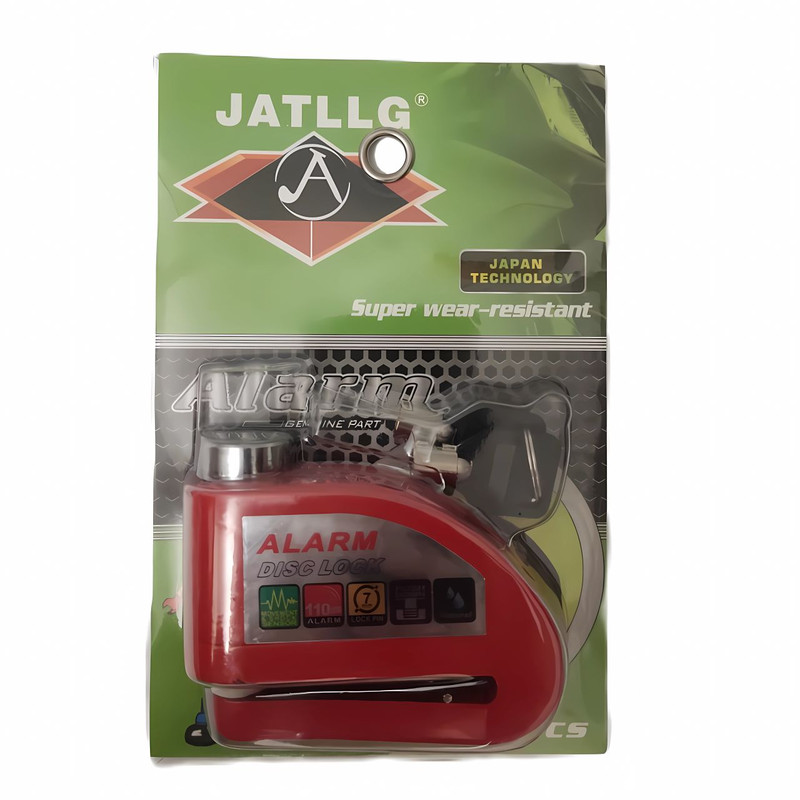 قفل دیسک موتور سیکلت جت ال جی مدل آژیردار