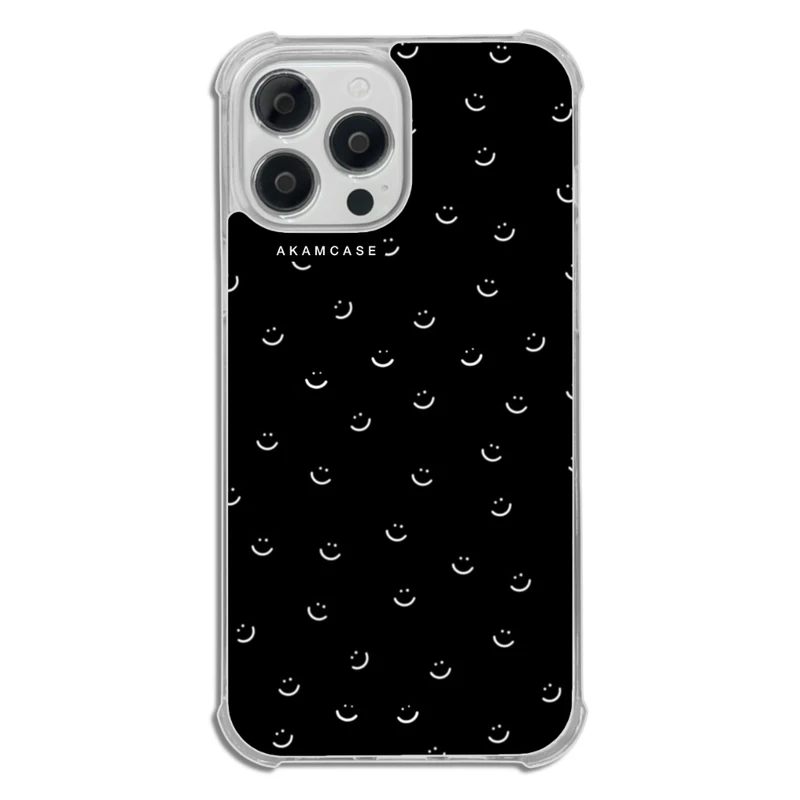کاور آکام مدل AMCWTA13PROMAX-HAPPY FACE6 مناسب برای گوشی موبایل اپل iPhone 13 Pro Max