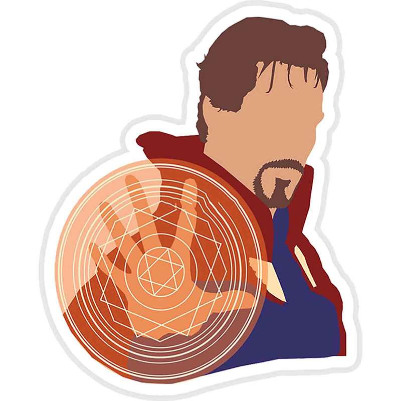 استیکر لپ تاپ طرح Doctor Strange کد ST521