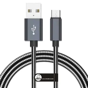 کابل تبدیل USB به MicroUSB کینگ کونگ مدل KING-BLU11 طول 1 متر