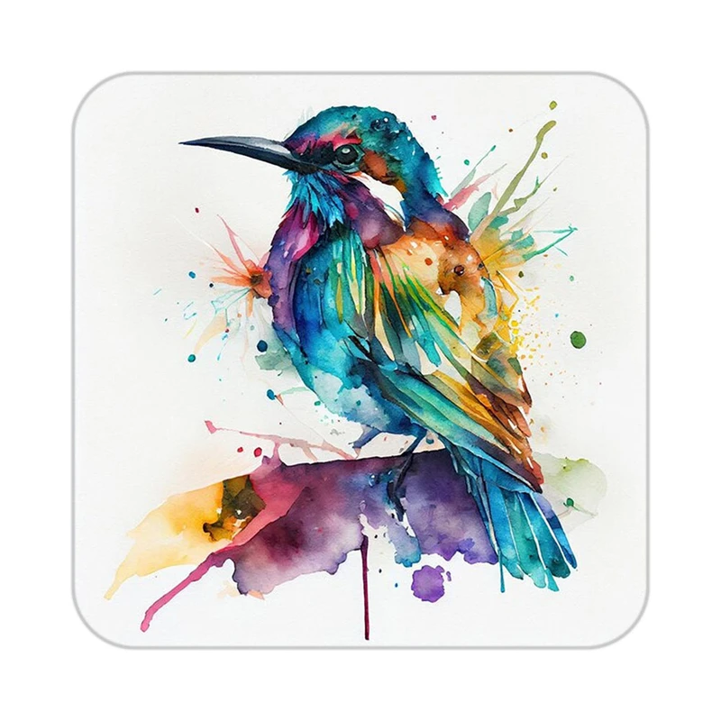 زیر لیوانی کاکتی طرح حیوانات رنگی مدل mp25492