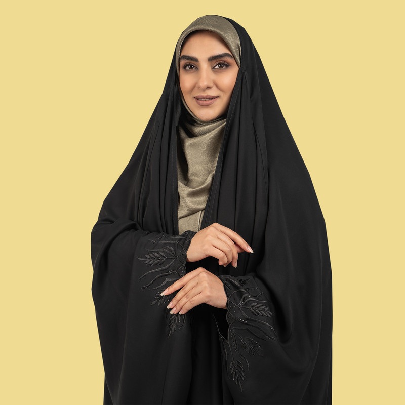 چادر عبایی مدل گندم
