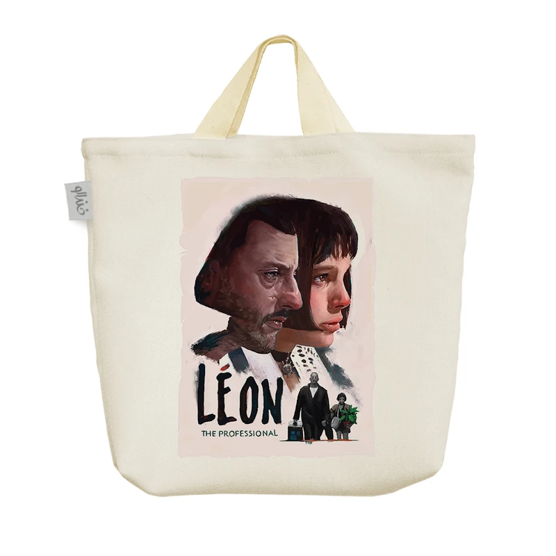 ساک خرید خندالو مدل لئون و ماتیلدا کد 6516