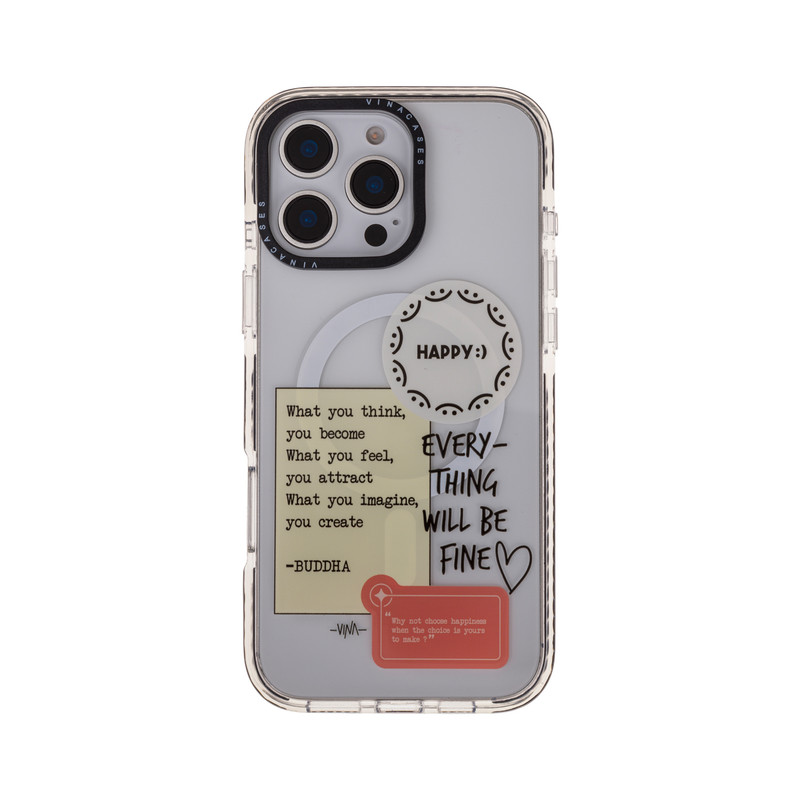 کاور ویناکیسز مدلMotivational MagSafe مناسب برای گوشی موبایل اپل iphone 16 pro max