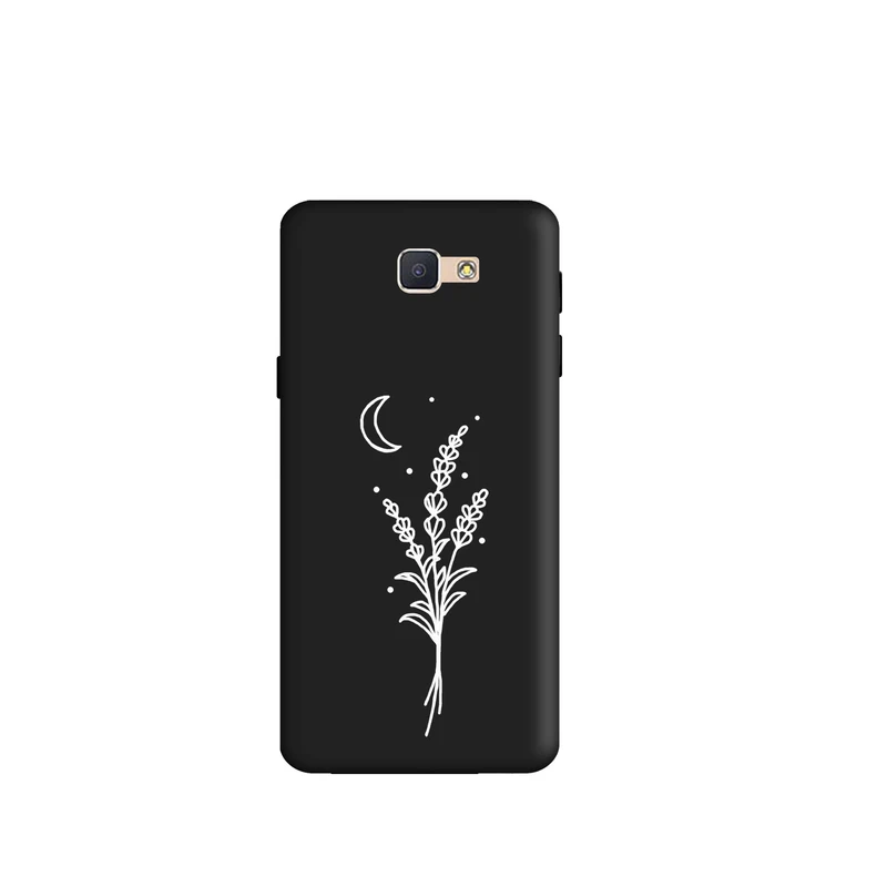 کاور قاب گارد طرح گل و ماه کد s8190 مناسب برای گوشی موبایل سامسونگ Galaxy J5 prime / One 5