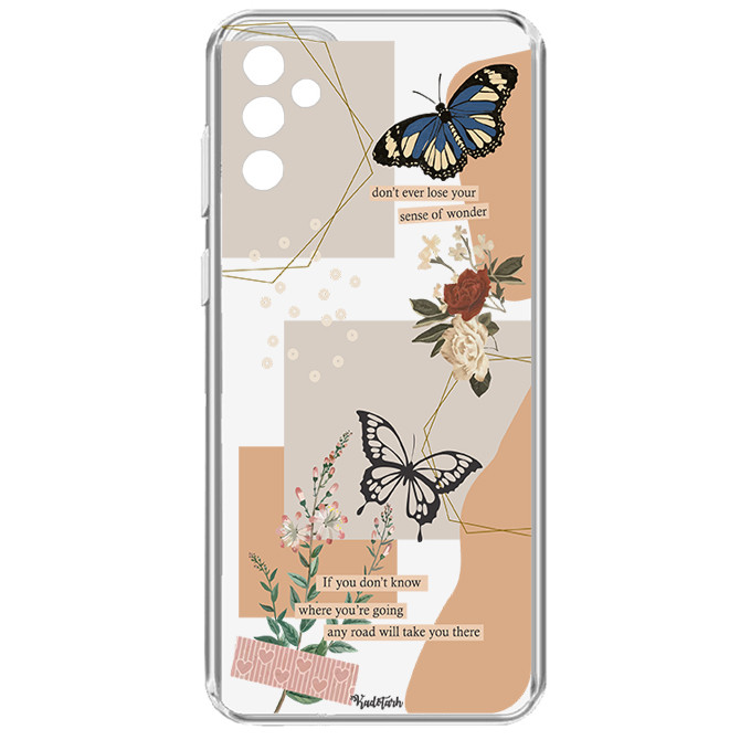 کاور طرح Butterfly مناسب برای گوشی موبایل سامسونگ  Galaxy A05s