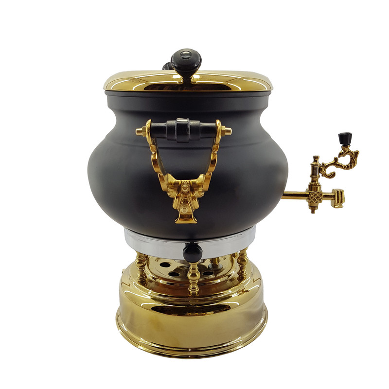 سماور گازی مدل عروس کد bst-3 ظرفیت 6 لیتر