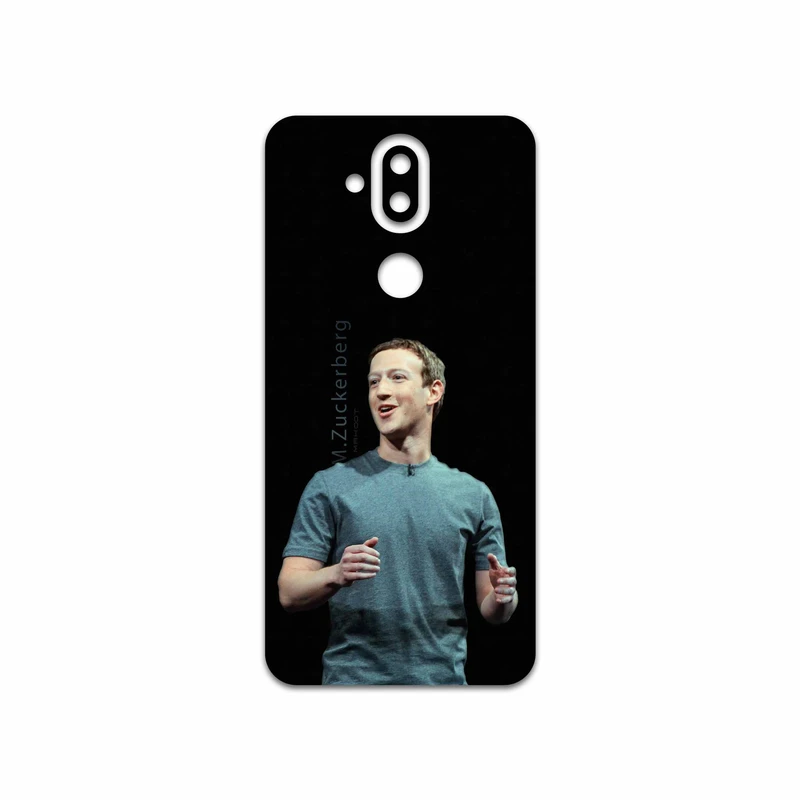 برچسب پوششی ماهوت مدل Mark Zuckerberg مناسب برای گوشی موبایل نوکیا 8.1
