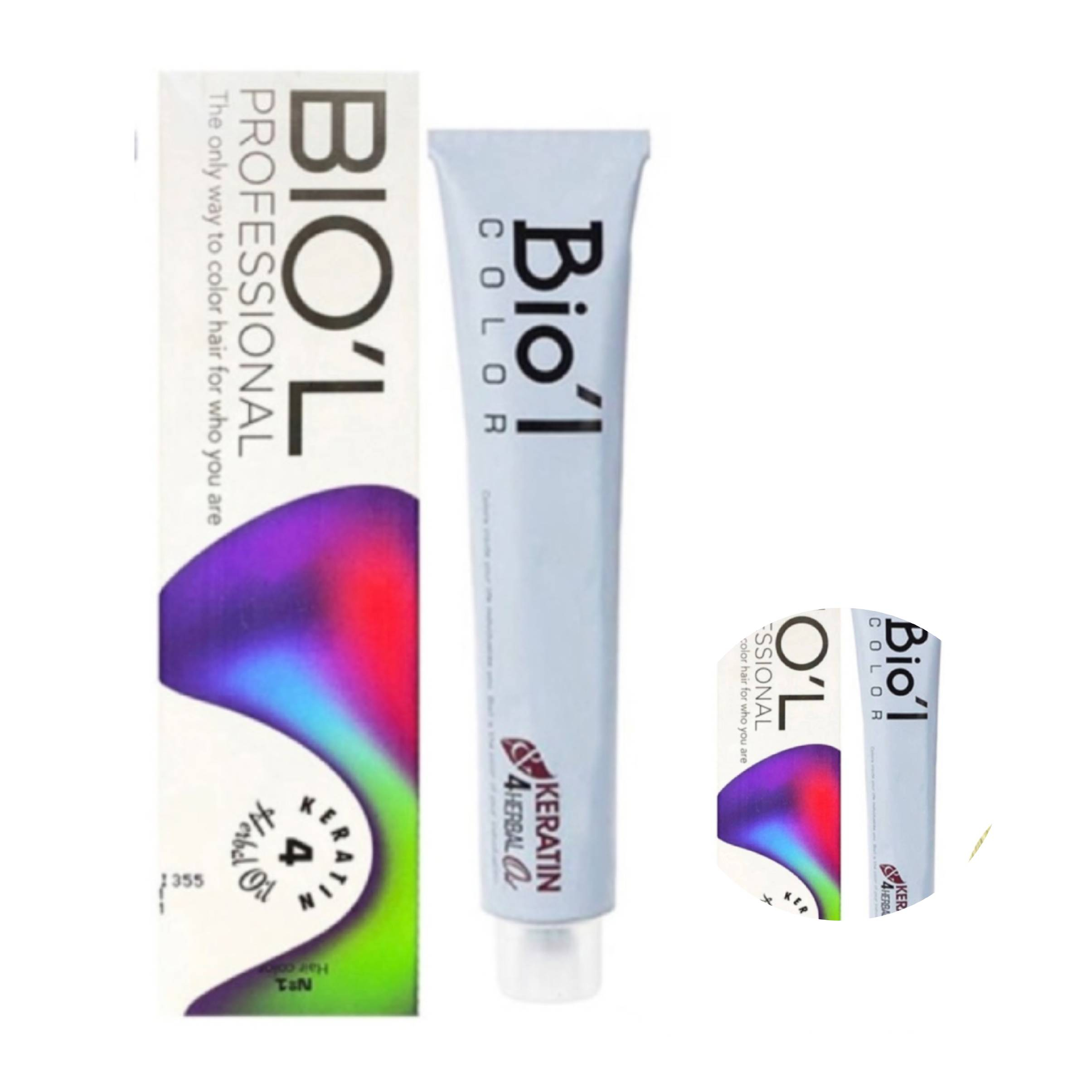 رنگ مو بیول  شماره 5/22  حجم 100 میلی لیتر  رنگ بادمجانی تیره