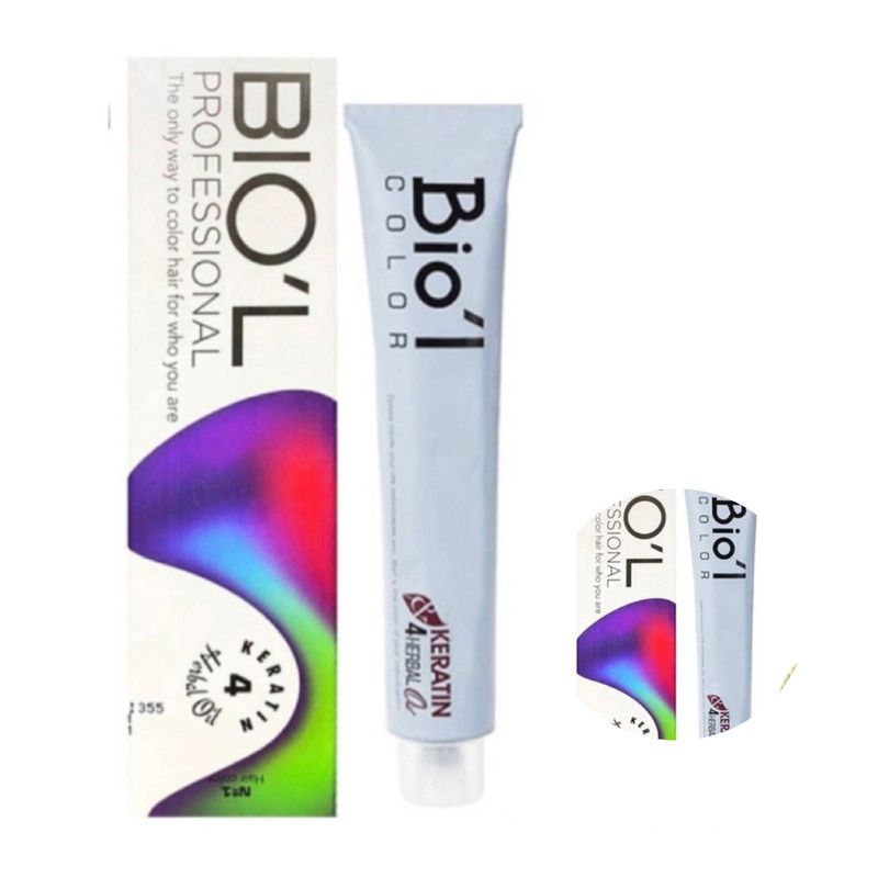 رنگ مو بیول  شماره 7/22  حجم 100 میلی لیتر  رنگ بادمجانی متوسط