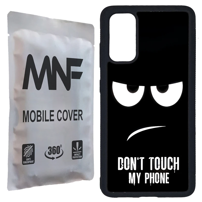 کاور ام ان اف طرح Dont Touch My Phone کد P-120 مناسب برای گوشی موبایل سامسونگ Galaxy S20