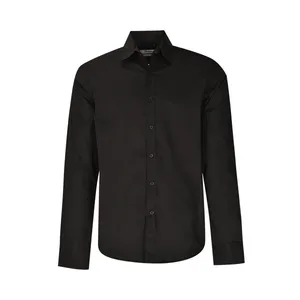 پیراهن آستین بلند مردانه بادی اسپینر مدل 4632 کد 01 رنگ مشکی