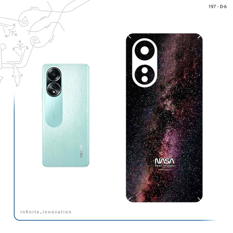 برچسب پوششی ماهوت مدل Universe_by_NASA_2 مناسب برای گوشی موبایل اپو A58 4G