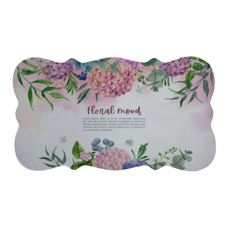 پادری طرح گل کد 8069 سایز 110×60 سانتی متر