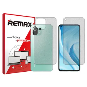 Remax HyMTT model matte screen protector suitable for Xiaomi Mi 11 Lite 5G mobile phone along with the back protector