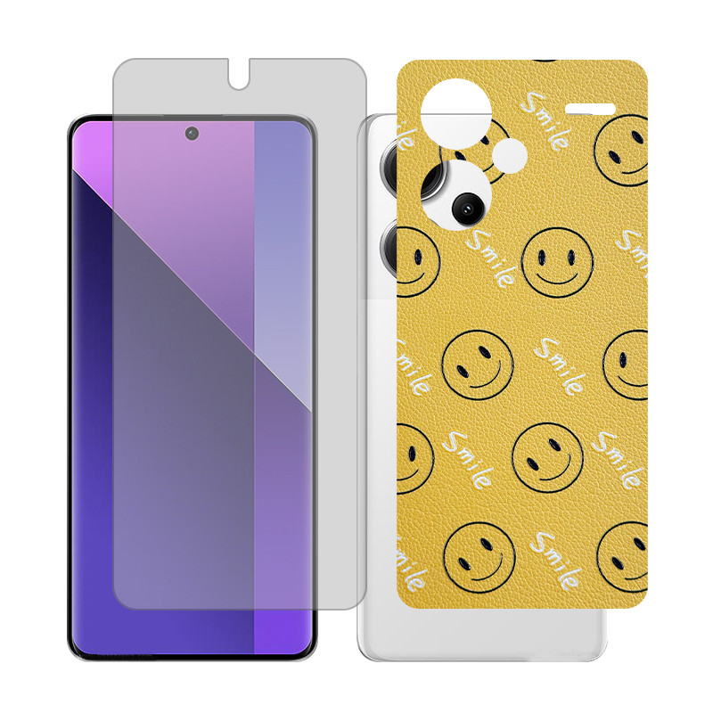 محافظ صفحه نمایش شفاف گلس مدل Together مناسب برای گوشی موبایل شیائومی Redmi Note 13 Pro Plus به همراه برچسب پوششی 