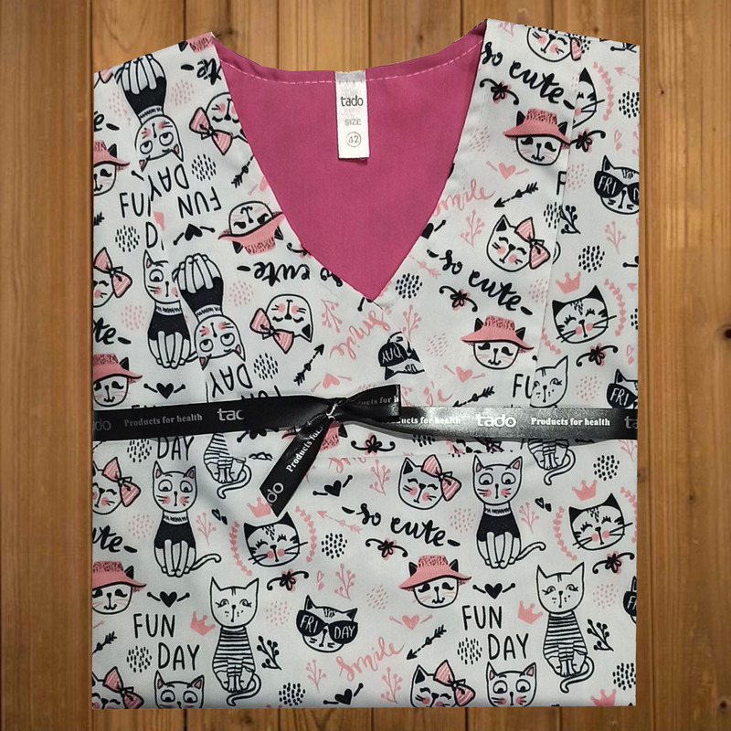 روپوش پزشکی زنانه تادو مدل RO1911