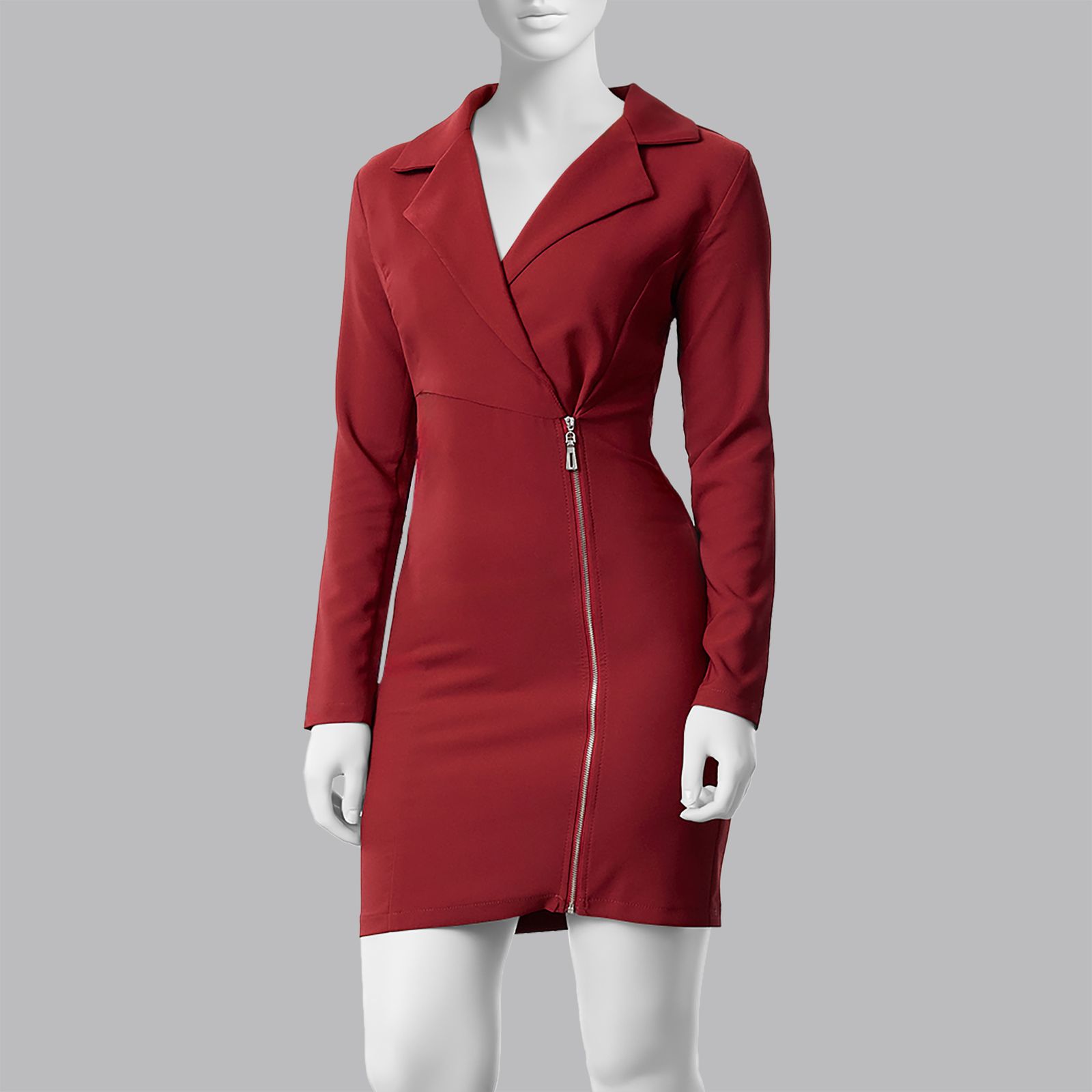 پیراهن یقه انگلیسی زنانه ترندیول مدل 831637028 - - 3