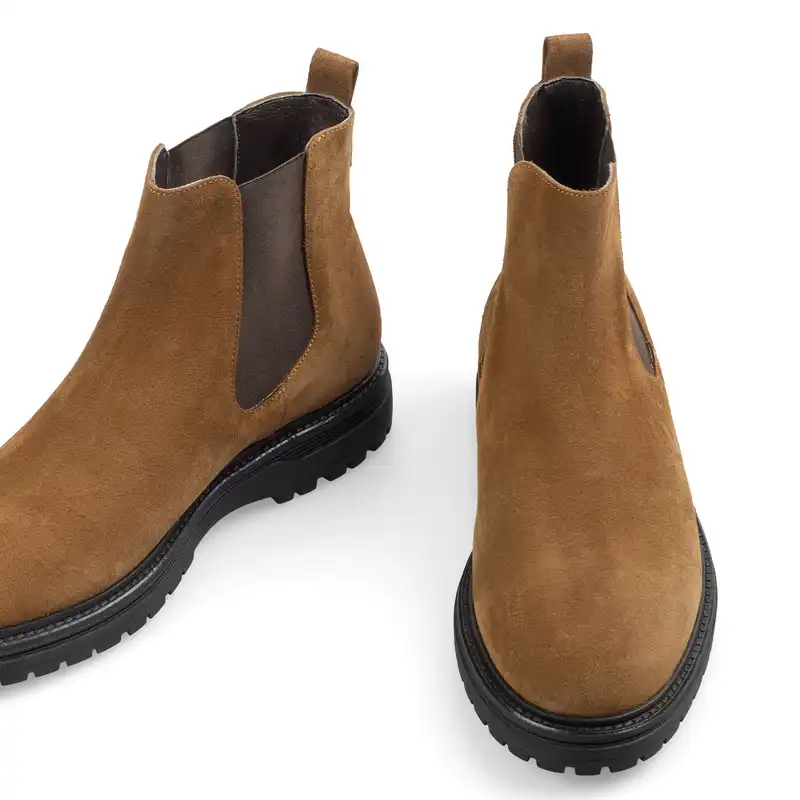 نیم بوت مردانه کروم مدل جیر چلسی 2422008