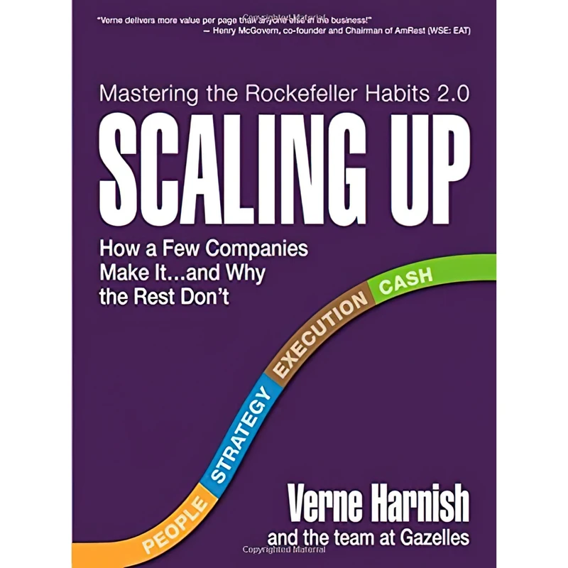 کتاب Scaling Up اثر Verne Harnish انتشارات Gazelles, Inc