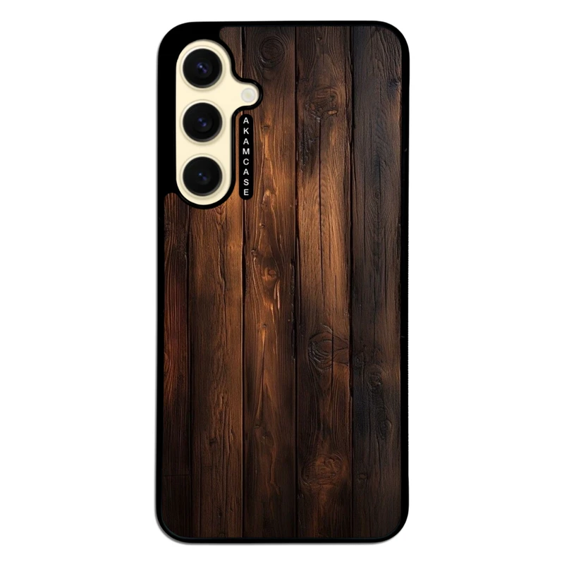 کاور آکام مدل AMC-WSGS24FE-WOOD-23 مناسب برای گوشی موبایل سامسونگ Galaxy S24 FE