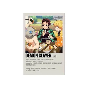 استیکر مدل انیمه طرح Demon Slayer
