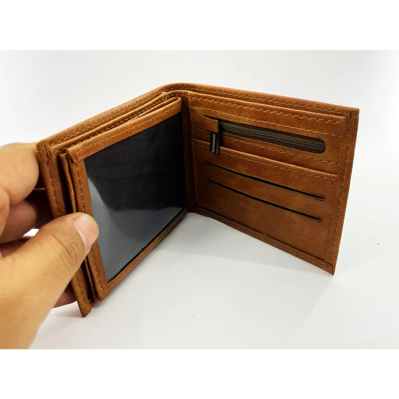 عکس شماره 2 : کیف پول مردانه مدل جیبی کام کد k-034