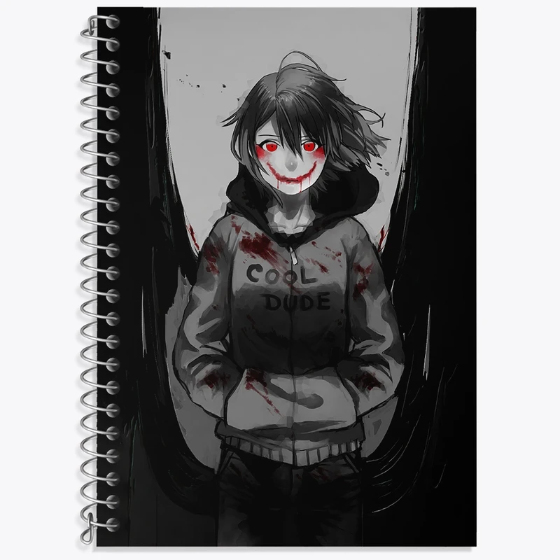 دفتر لغت 50 برگ خندالو طرح بازی آندرتیل (Undertale) کد 31729