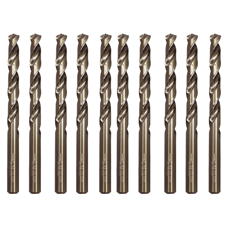 مته فلز کبالت راک مدل MMA-RC9.5mm سایز 9.5 میلی متر مجموعه 10 عددی
