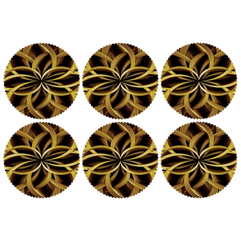 زیر لیوانی مدل C2-42140 بسته 6 عددی