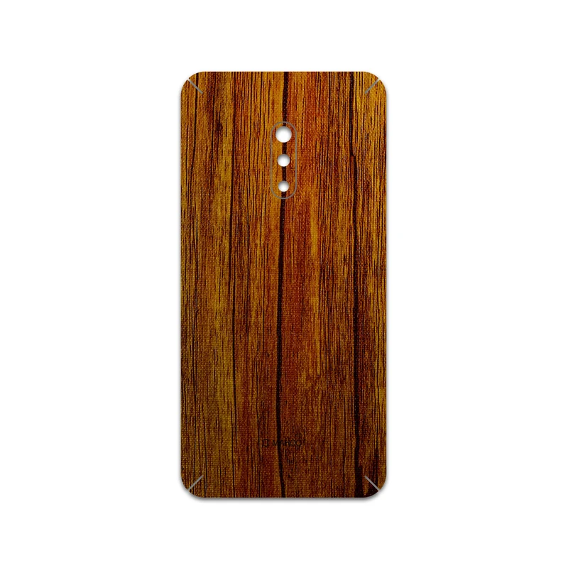 برچسب پوششی ماهوت مدل Orange-Wood مناسب برای گوشی موبایل اپو Realme X