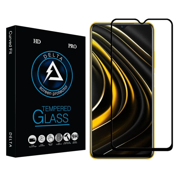 محافظ صفحه نمایش دلتا مدل PRO مناسب برای گوشی موبایل شیائومی Poco m3