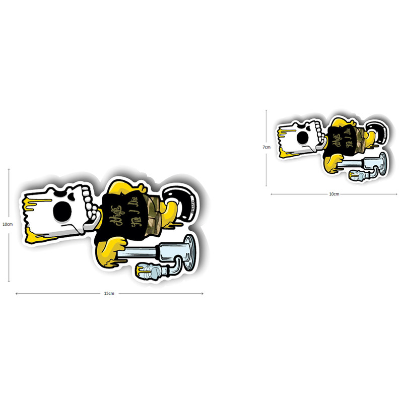 برچسب بدنه خودرو مدل SKELET