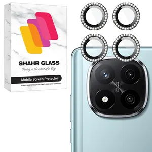 محافظ لنز دوربین شیشه‌ای شهر گلس مدل NRIS20 مناسب برای گوشی موبایل شیائومی Redmi Note 14 Pro Plus 5G