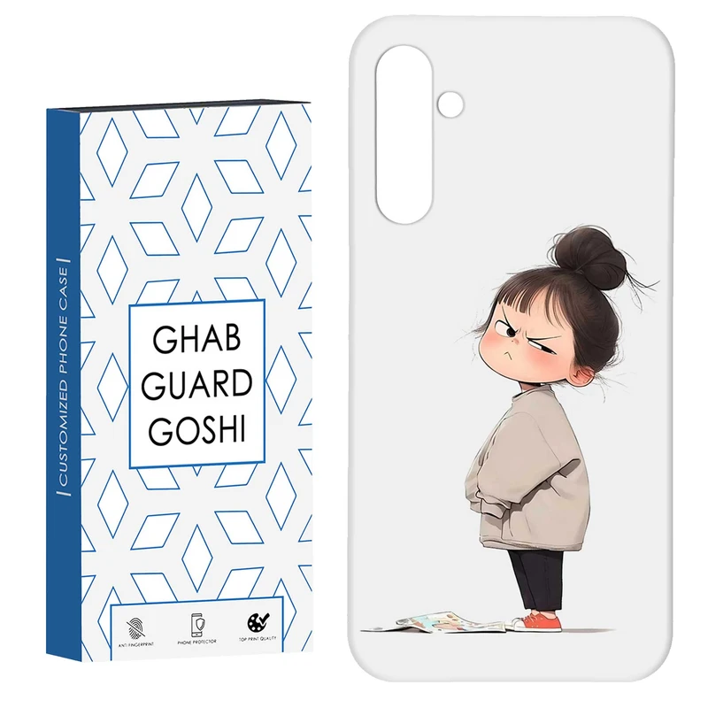 کاور قاب گارد گوشی طرح دختر ملوس کد Dimo-953 مناسب برای گوشی موبایل سامسونگ Galaxy A34 / A34 5g