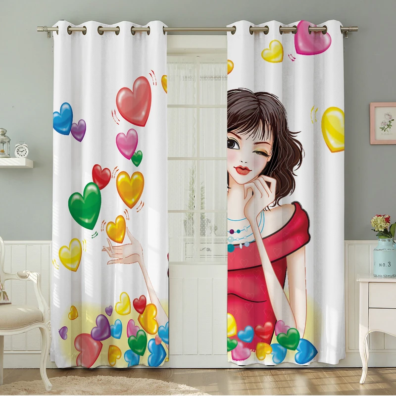 پرده نیروانا طرح کودک  مدل هازان کد 4068 سایز 140×280 سانتی متر