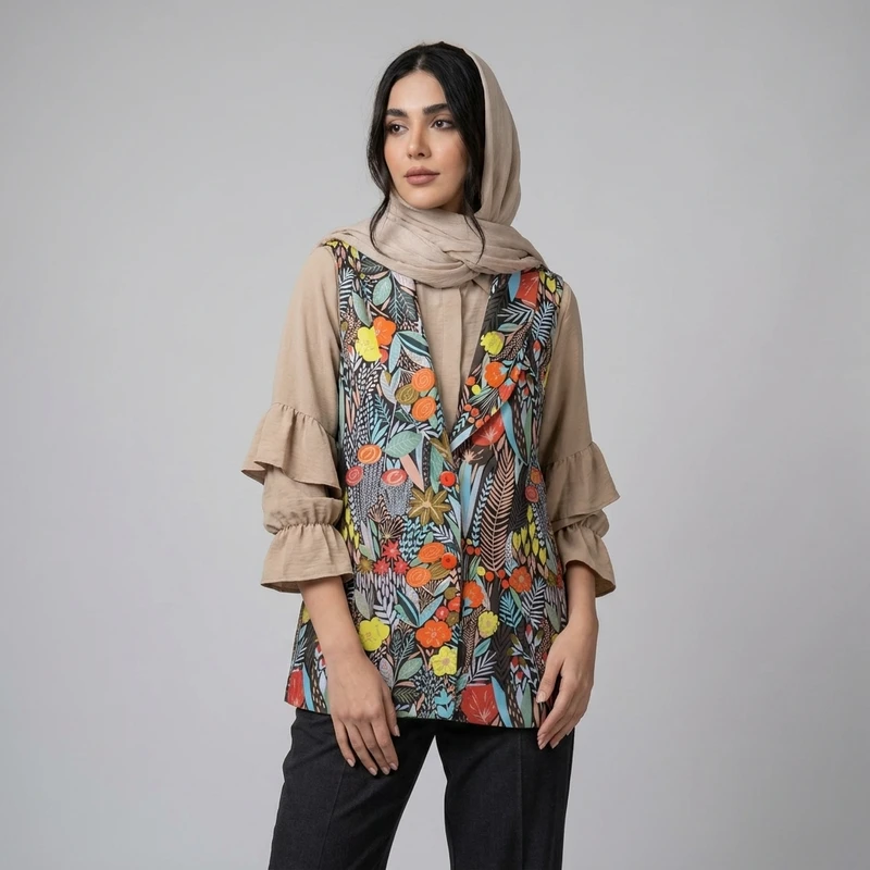  رویه زنانه مدل ژاکارد