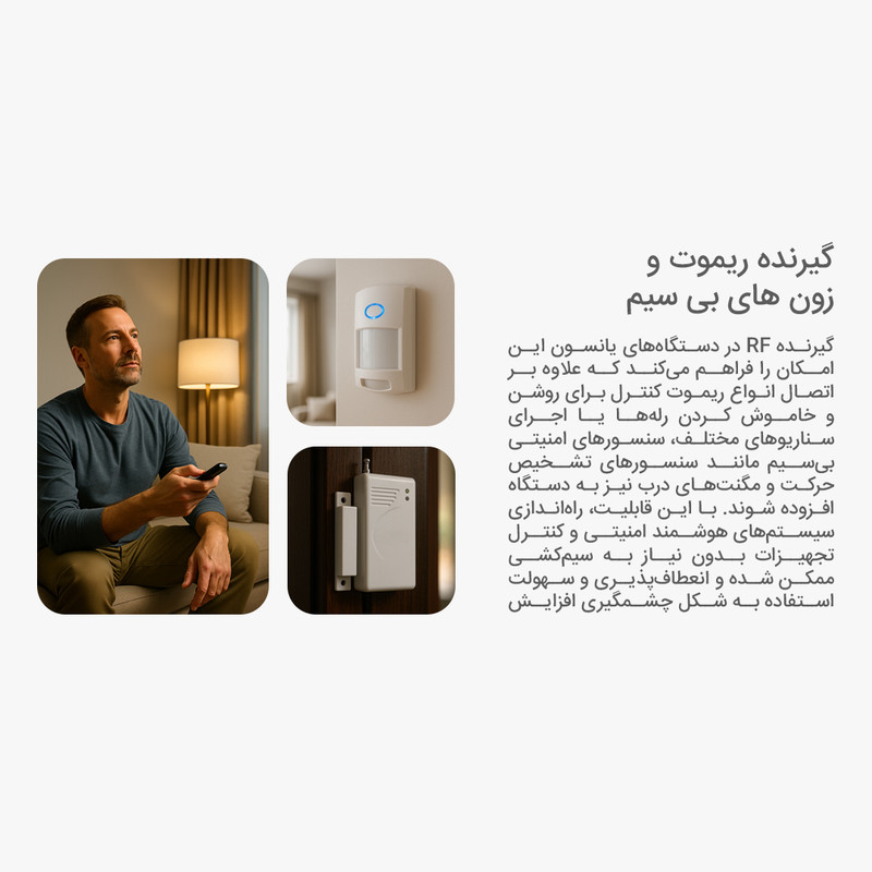 کنترلر مرکزی خانه هوشمند  یانسون مدل GW840
