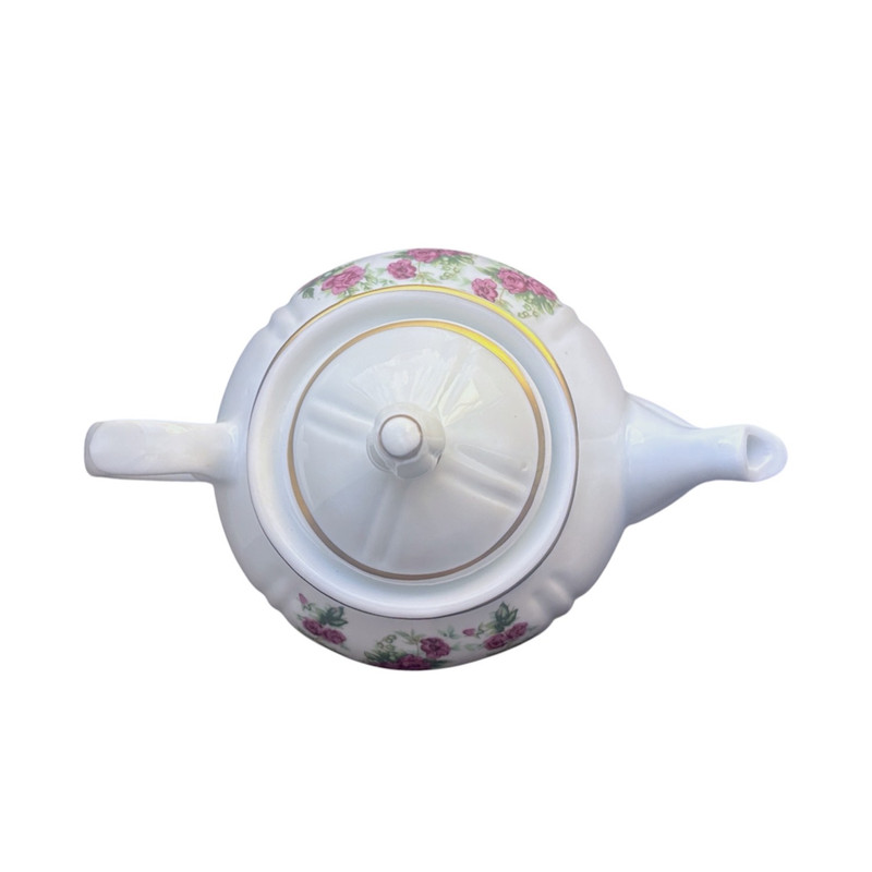 قوری طرح گل رز کد 03 گنجایش 500 میلی لیتر