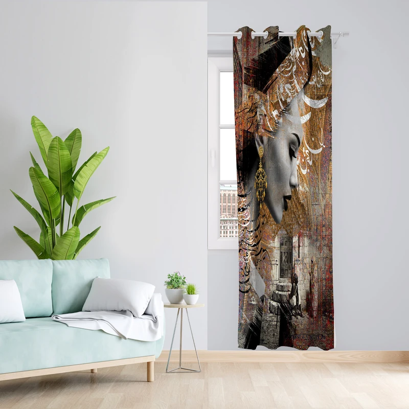 پرده مدل مخمل پانچی کد 1959 z سایز 140x200 سانتی متر