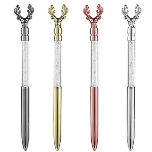 خودکار مدل نگین دار طرح گوزن کد 07-401 مجموعه 4 عددی