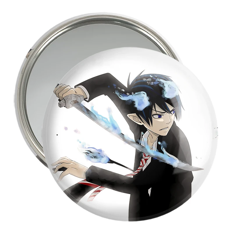 آینه جیبی خندالو مدل رین انیمه جنگیر آبی  کد 16356