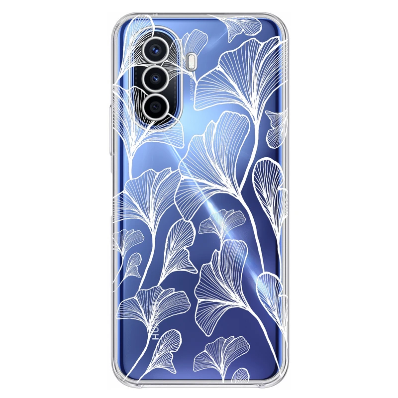 کاور مگافون طرح برگ مدل C51-W مناسب برای گوشی موبایل هوآوی Nova Y70 / Y71 