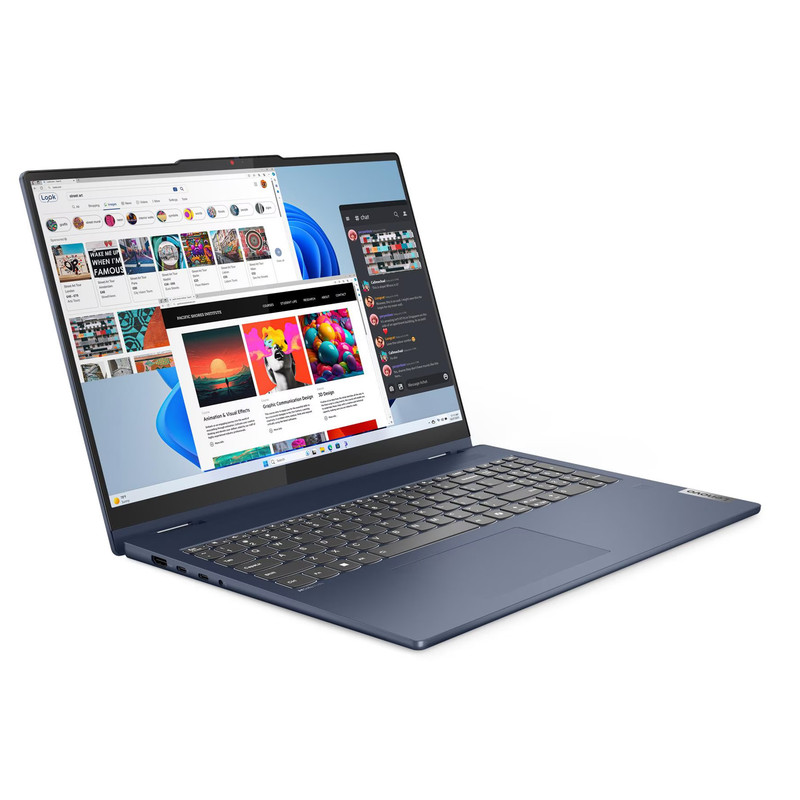 لپ تاپ 16 اینچی لنوو مدل IdeaPad 5 2-in-1 16IRU9-Core 5 120U-16GB LPDDR5x 5200MHz-512GB SSD-IPS Touch WUXGA-Fingerprint-W