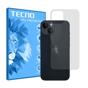 Tecno HyGEL model transparent phone back protector suitable for Apple iPhone 14 mobile phone