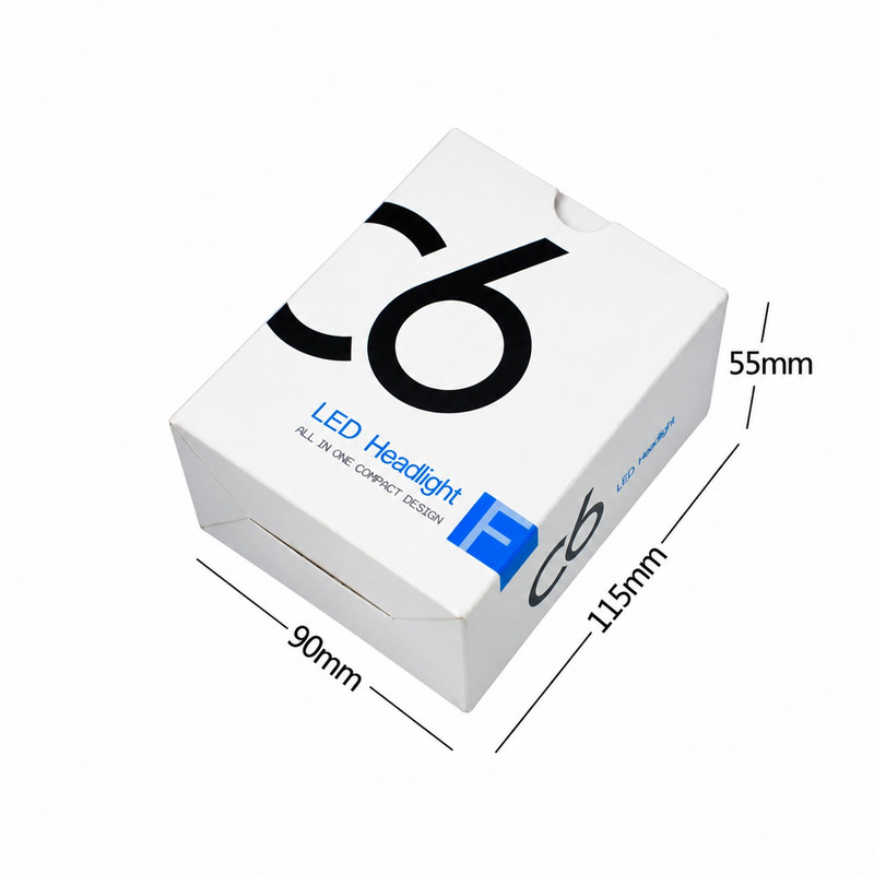 لامپ هدلایت خودرو مدل C6 پایه H11 بسته 2 عددی