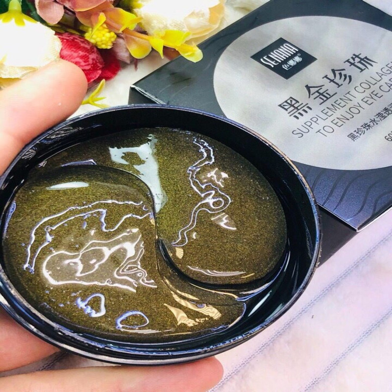 ماسک زیر چشم سنانا مدل مروارید سیاه بسته 60 عددی