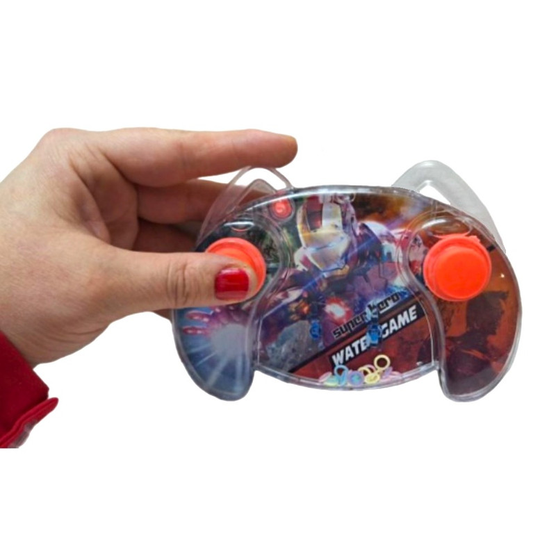 واتر گیم مدل دسته پلی استیشن طرح مرد آهنی