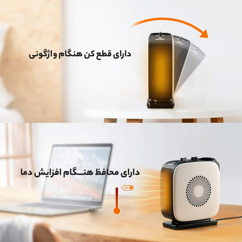 فن هیتر مایدیا مدل NTY15-19C