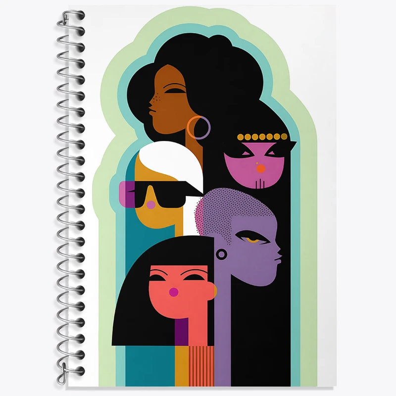 دفتر لغت 50 برگ خندالو طرح دخترانه کد N2701